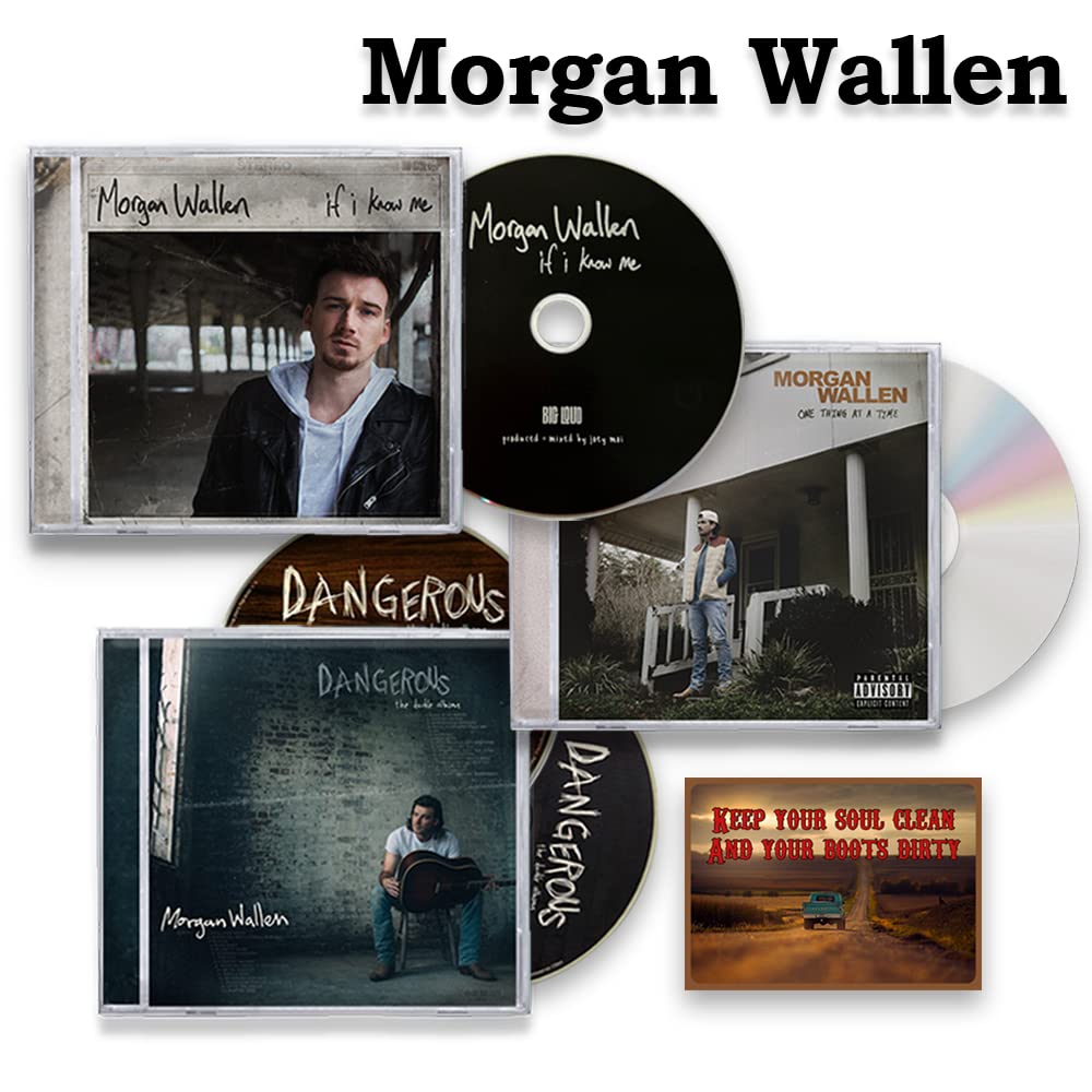 Morgan Wallen Complete CD Discography Collection: If I Know Me